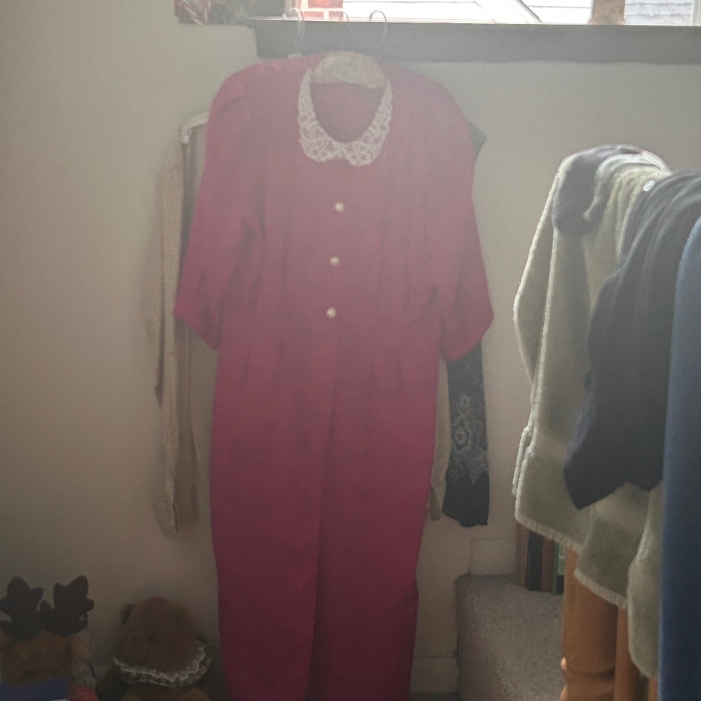 Fancy pink dress